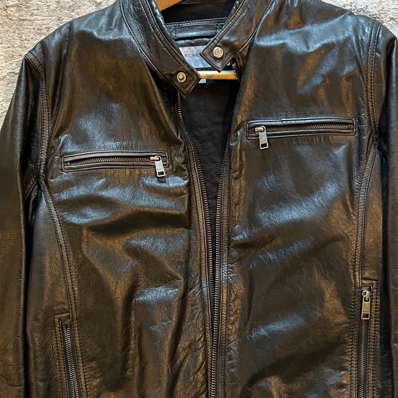 Andrew Marc Leather Jacket - Picture 3 of 4